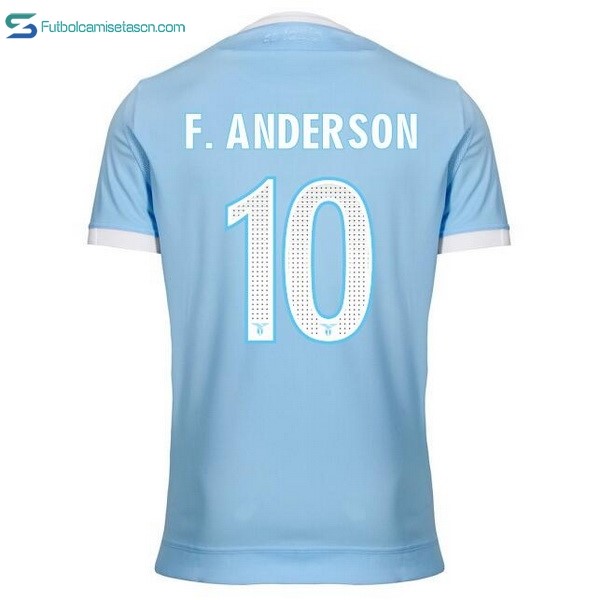 Camiseta Lazio 1ª F.Anderson 2017/18